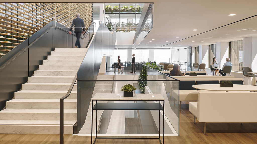 Professional law firm office interior